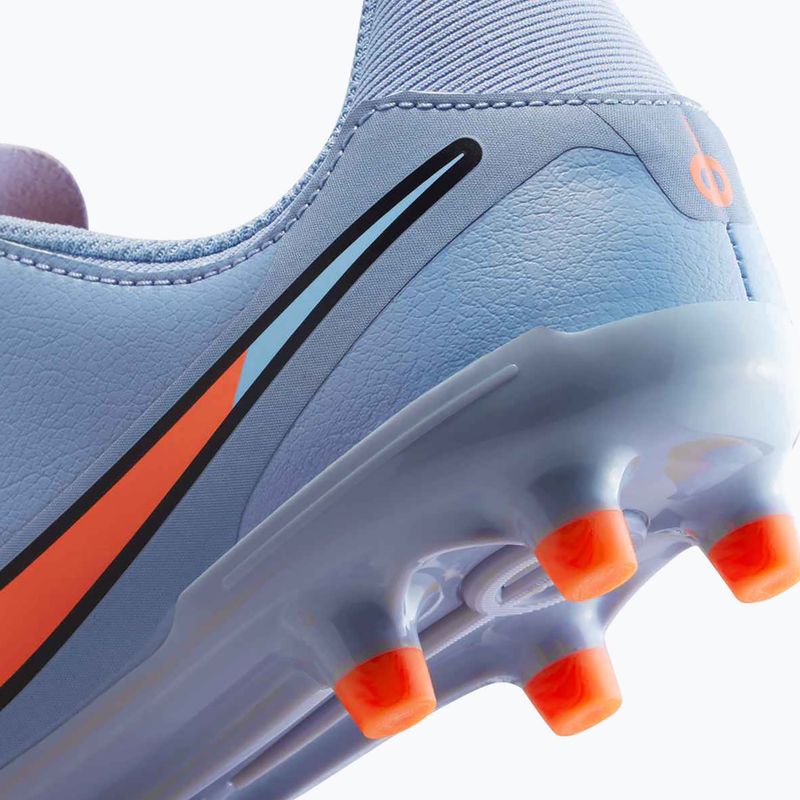 Încălțăminte de fotbal pentru copii Nike Tiempo Legend 10 Academy FG/MG blue eclipse/black 8