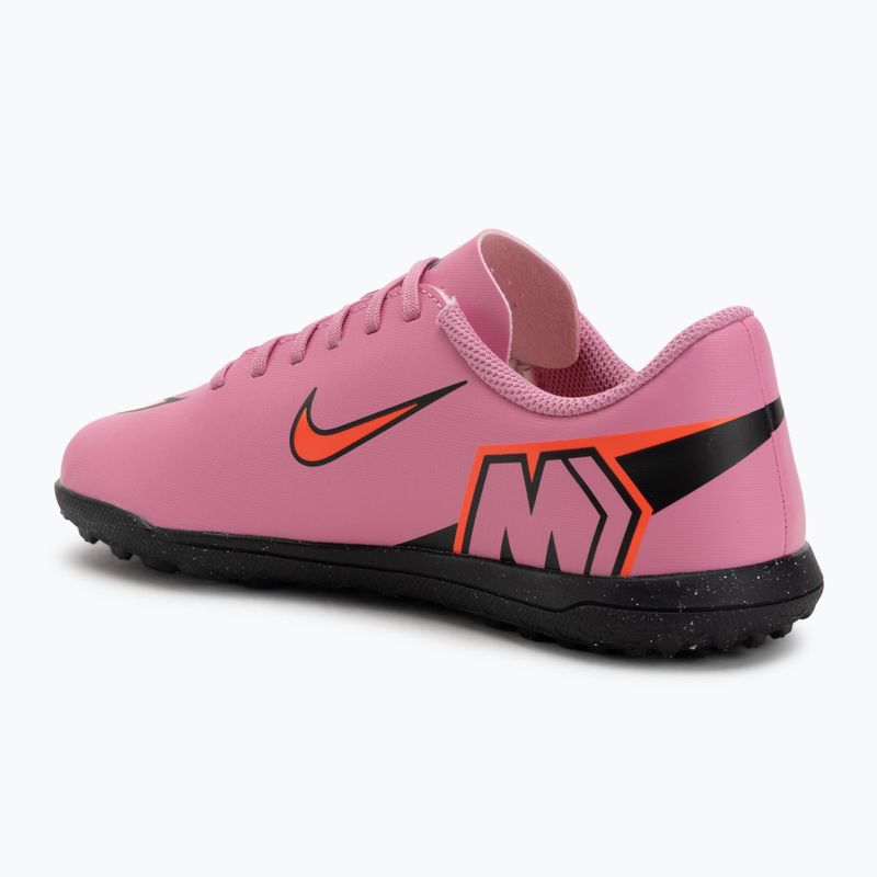 Încălțăminte de fotbal pentru copii Nike Mercurial Vapor 16 Club TF magic flamingo/black/total crimson 3