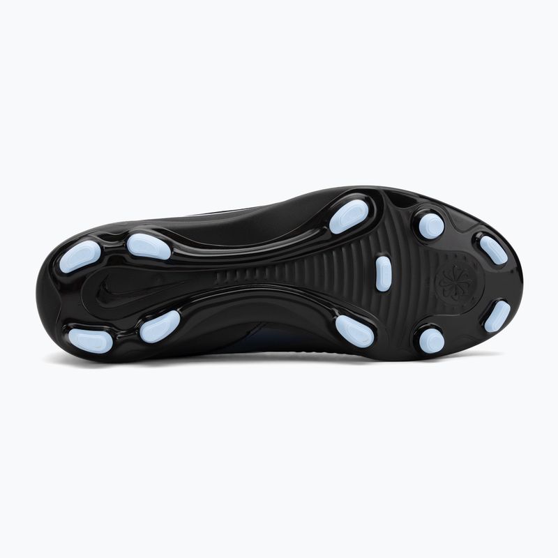 Încălțăminte de fotbal pentru copii Nike Phantom 6 Low Club MG black/black 4