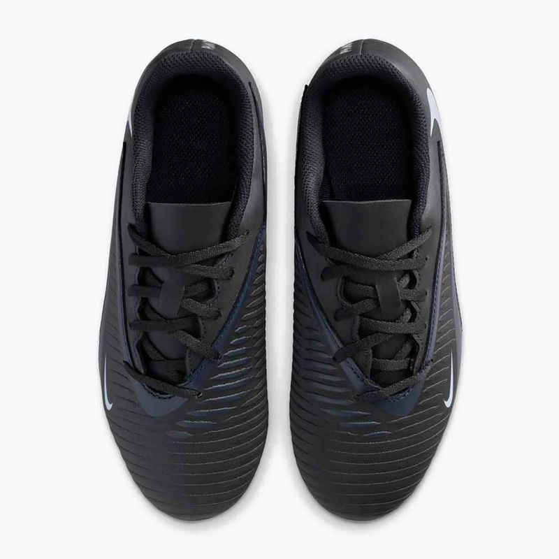 Încălțăminte de fotbal pentru copii Nike Phantom 6 Low Club MG black/black 5