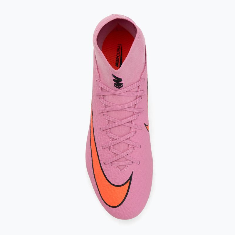 Încălțăminte de fotbal pentru bărbați Nike Mercurial Superfly 10 Academy SG-Pro magic flamingo/black/total crimson 5