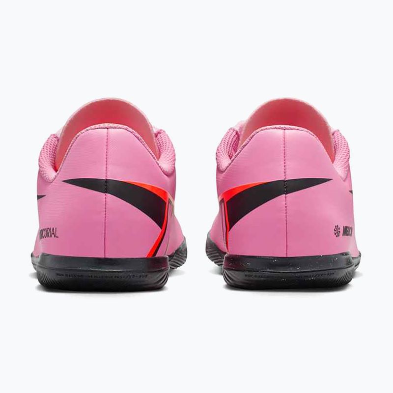 Încălțăminte de fotbal pentru copii Nike Mercurial Vapor 16 Club IC magic flamingo/black/total crimson 12