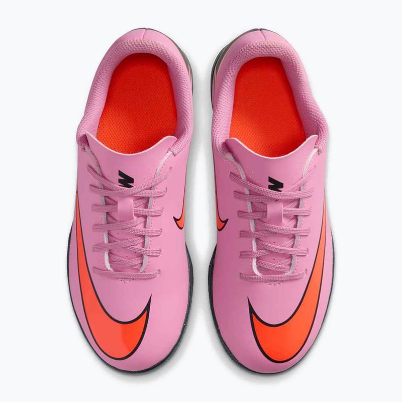 Încălțăminte de fotbal pentru copii Nike Mercurial Vapor 16 Club IC magic flamingo/black/total crimson 14