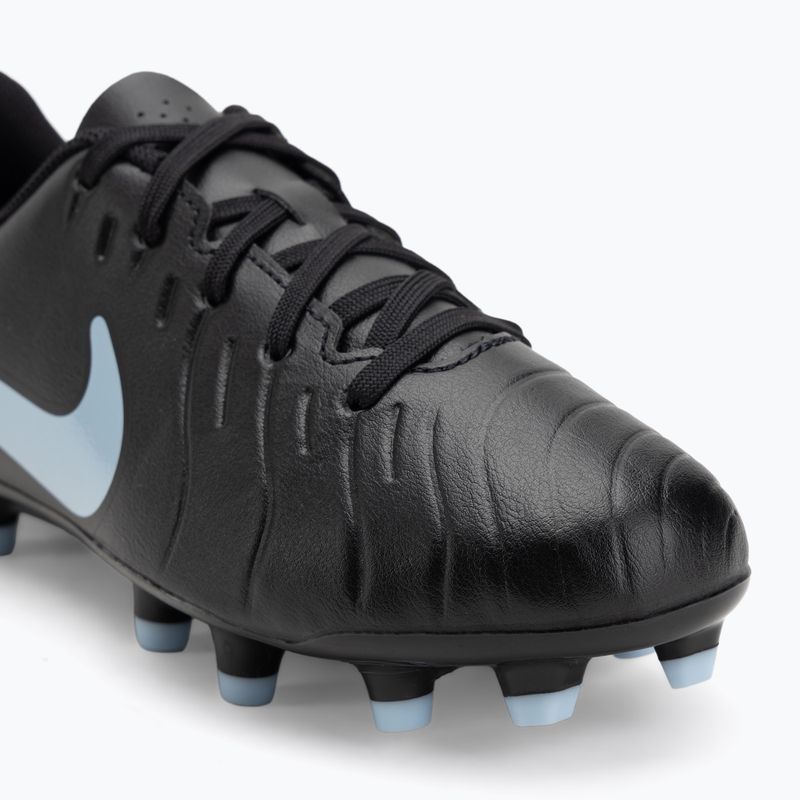 Încălțăminte de fotbal pentru copii Nike Tiempo Legend 10 Club FG/MG black/black 7