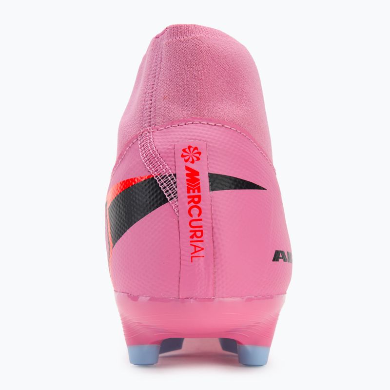 Încălțăminte de fotbal pentru bărbați Nike Mercurial Superfly 10 Academy MG magic flamingo/black/total crimson 6