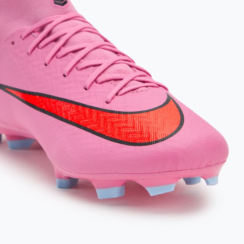 Încălțăminte de fotbal pentru bărbați Nike Mercurial Superfly 10 Academy MG magic flamingo/black/total crimson 7