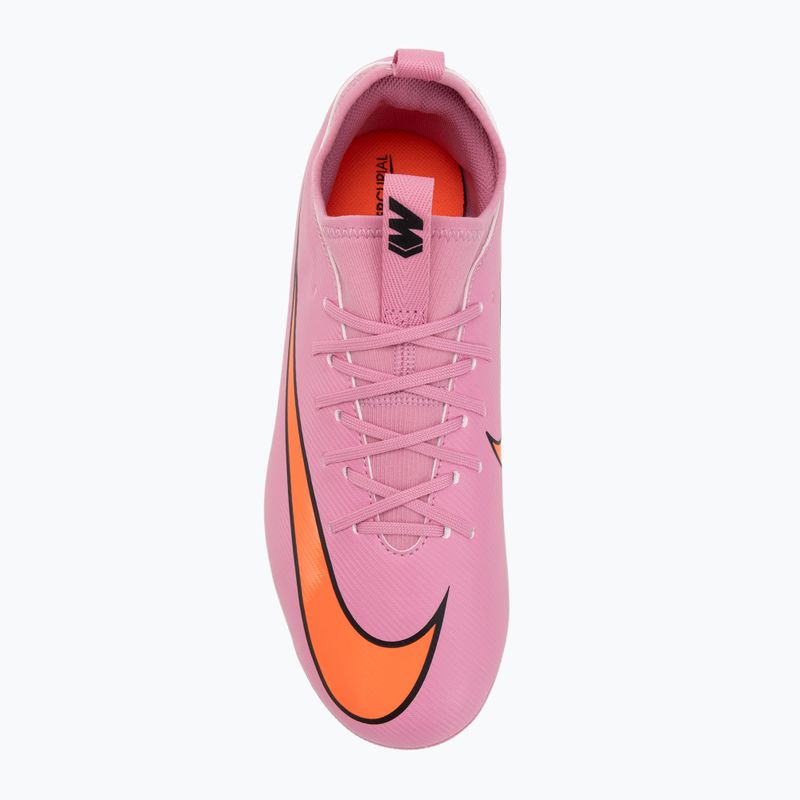 Încălțăminte de fotbal pentru copii Nike Mercurial Vapor 16 Academy AG magic flamingo/black/total crimson 5
