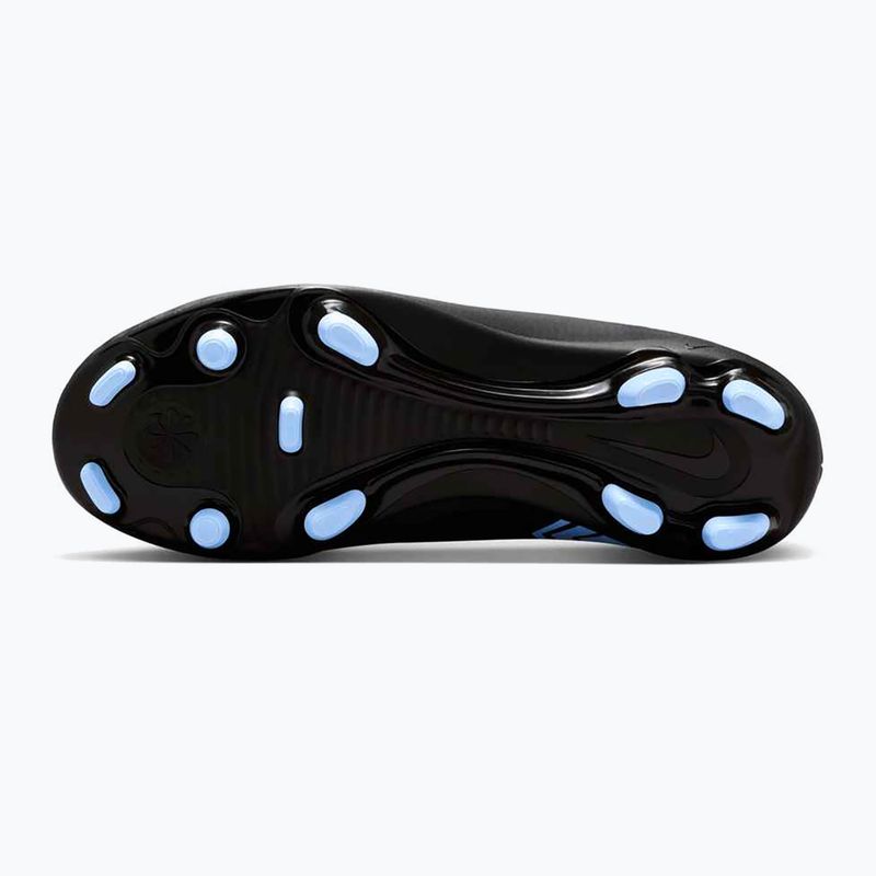 Încălțăminte de fotbal pentru copii Nike Mercurial Vapor 16 Club FG/MG black/ice blue 12