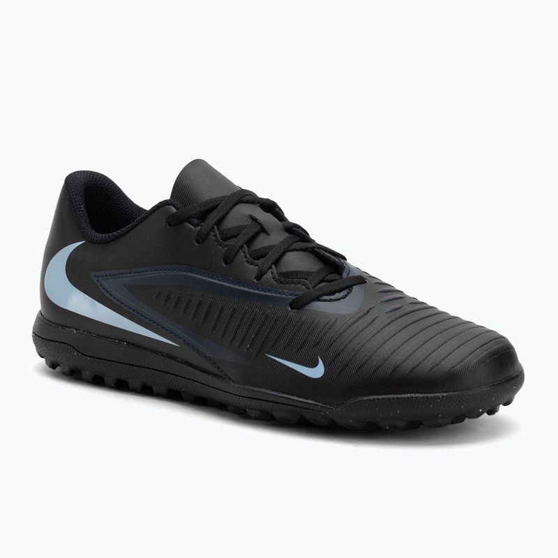 Încălțăminte de fotbal pentru bărbați Nike Phantom 6 Low Club TF black/black