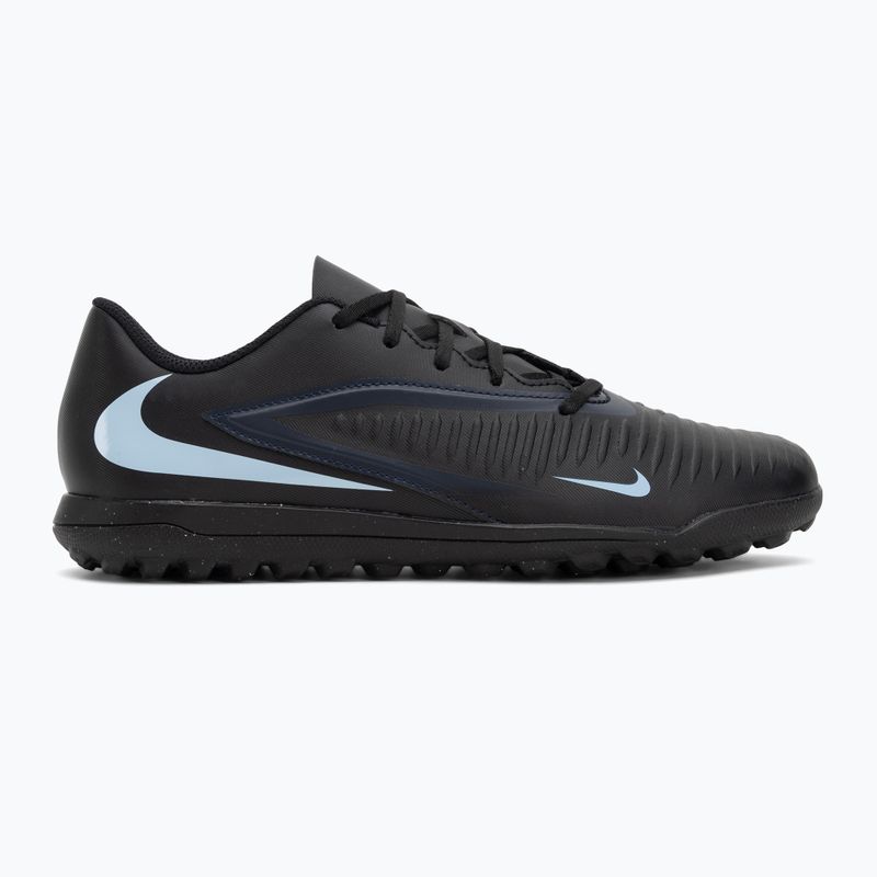 Încălțăminte de fotbal pentru bărbați Nike Phantom 6 Low Club TF black/black 2
