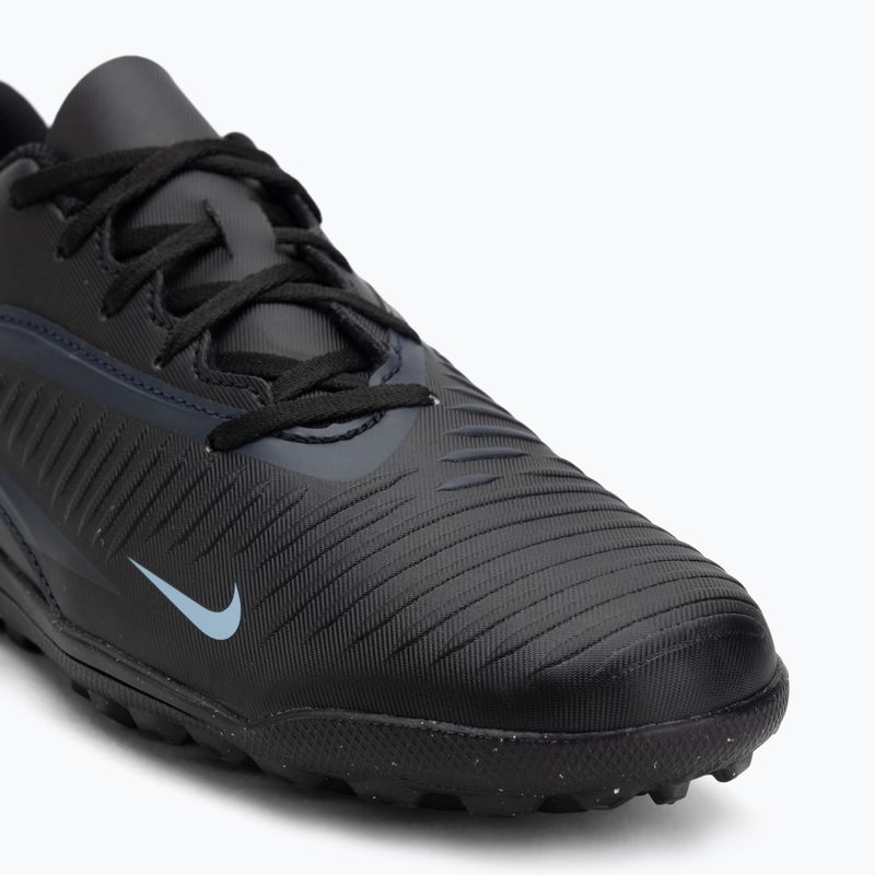 Încălțăminte de fotbal pentru bărbați Nike Phantom 6 Low Club TF black/black 7