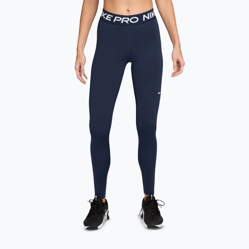 Colanți pentru femei Nike Pro 365 Tight midnight navy/white