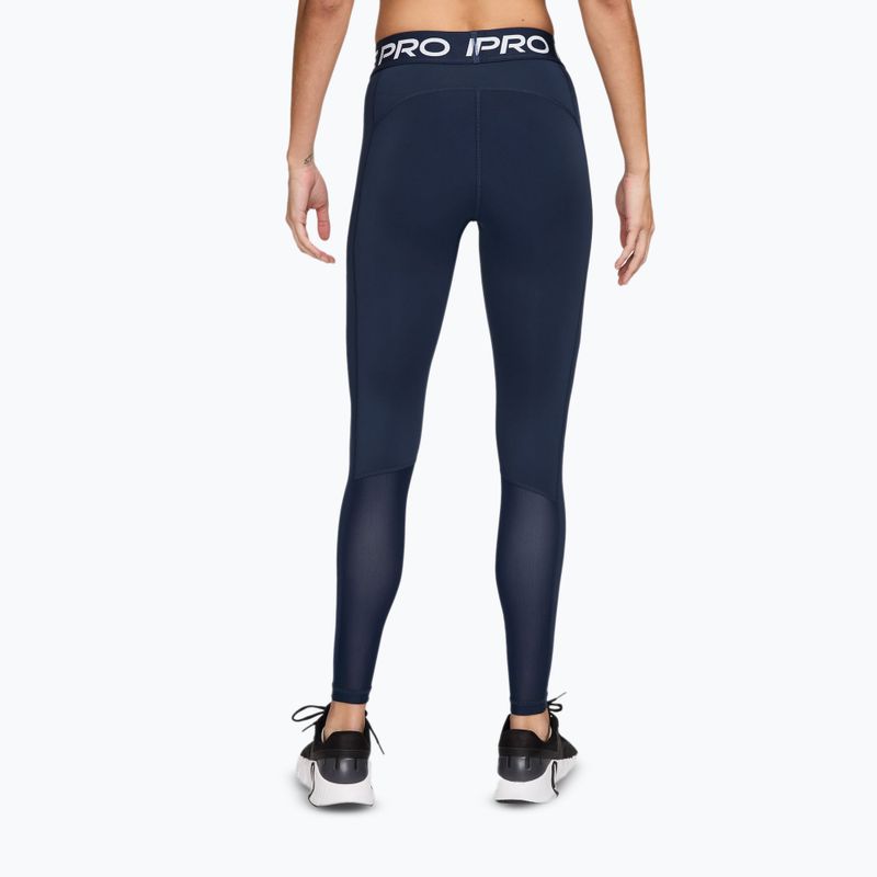 Colanți damă Nike Pro 365 Tight midnight navy/white 2