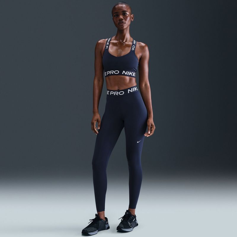 Colanți damă Nike Pro 365 Tight midnight navy/white 4