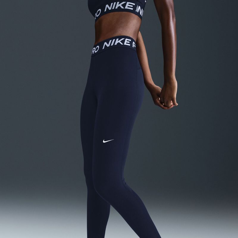 Colanți damă Nike Pro 365 Tight midnight navy/white 6