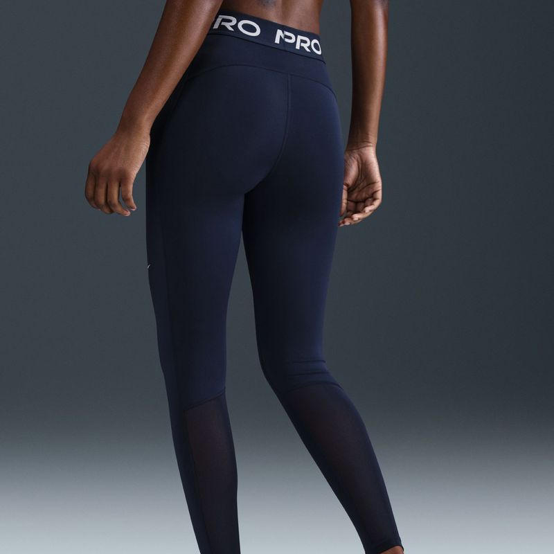 Colanți damă Nike Pro 365 Tight midnight navy/white 7