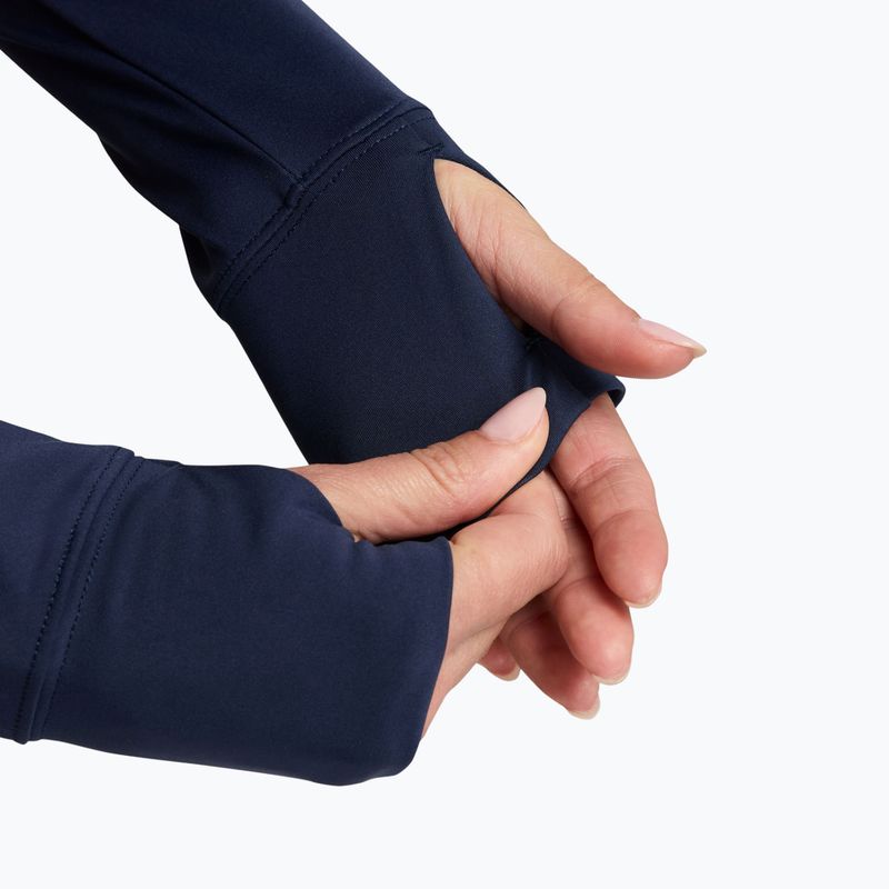 Top de antrenament cu mânecă lungă pentru femei Nike Pro 365 Dri-Fit midnight navy/white 3