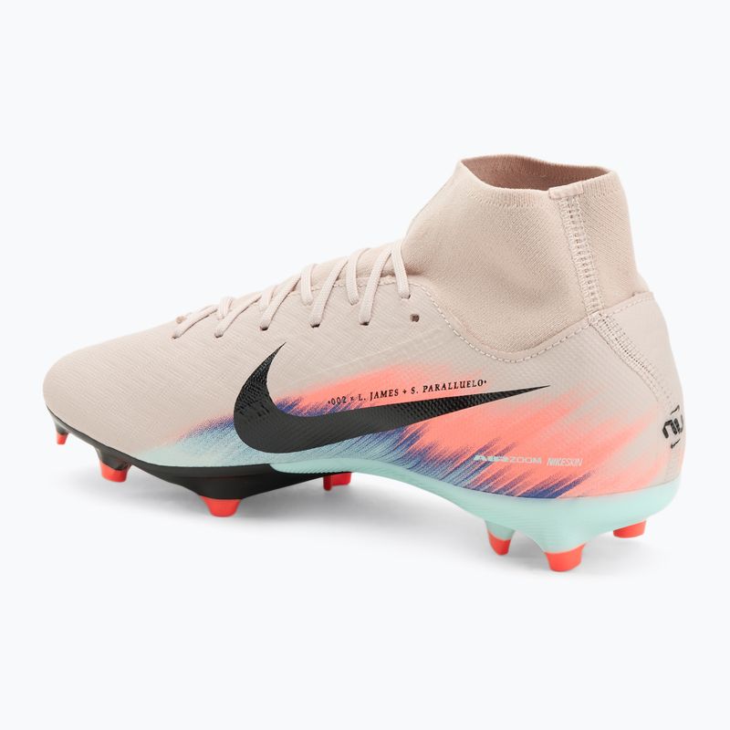 Încălțăminte de fotbal pentru bărbați Nike United Mercurial Superfly 10 Academy FG/MG silt red/racer blue 3
