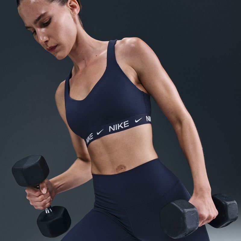 Sutien de antrenament Nike Indy High Support midnight navy 5