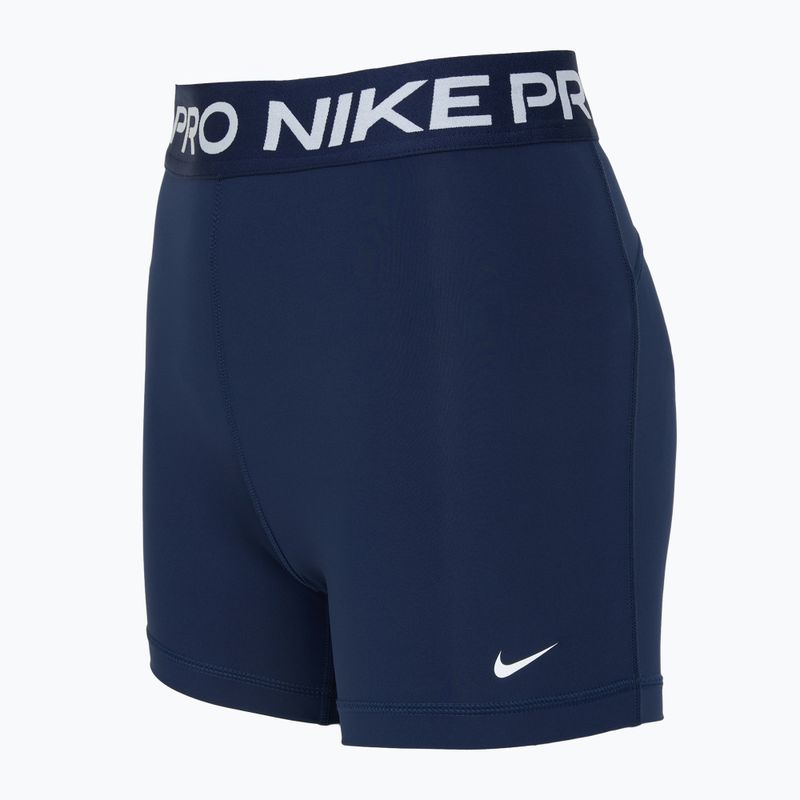 Pantaloni scurți de antrenament pentru femei Nike Pro 365 5" midnight navy/white 7