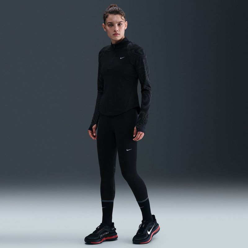 Colanți de alergare pentru femei Nike Tempo Flash High-Waisted 7/8 black 7