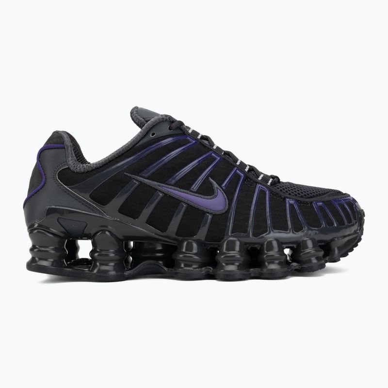 Încălțăminte bărbătească Nike Shox TL dark smoke grey/court purple 2