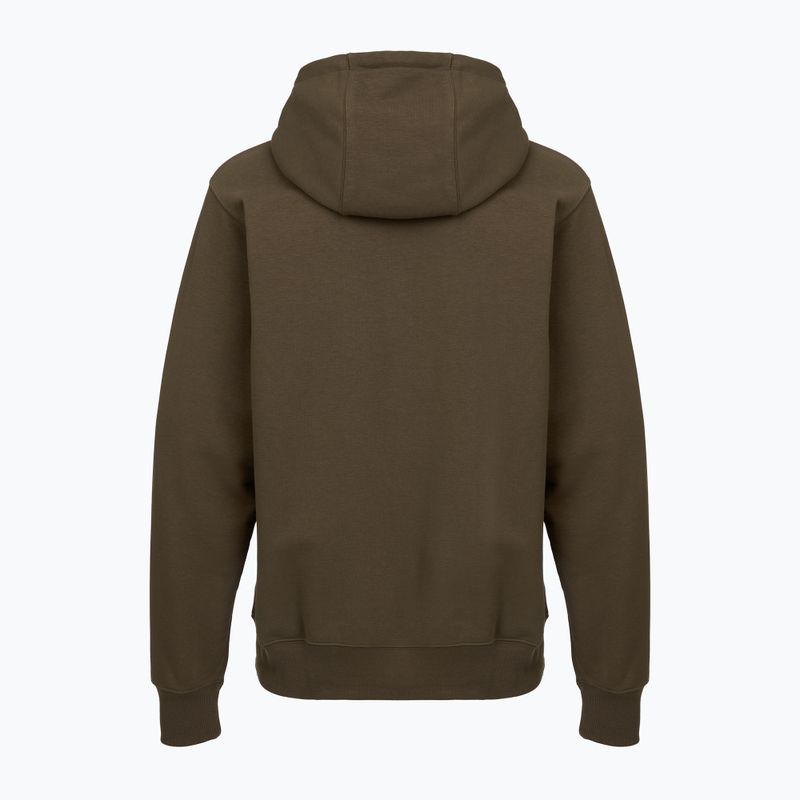 Bluză de tenis pentru bărbați Nike Court Dri-Fit Heritage French Terry Hoodie dark hazel/saffron quartz 5