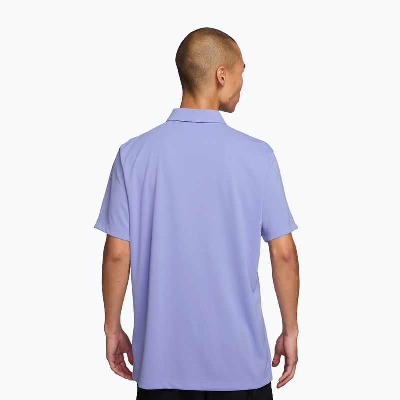 Tricou de tenis pentru bărbați Nike Court Dri-Fit Polo Solid light thistle/white 2