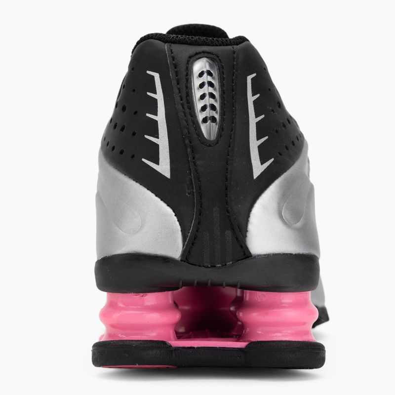 Încălțăminte Nike Shox R4 black/pinksicle/metallic silver 6