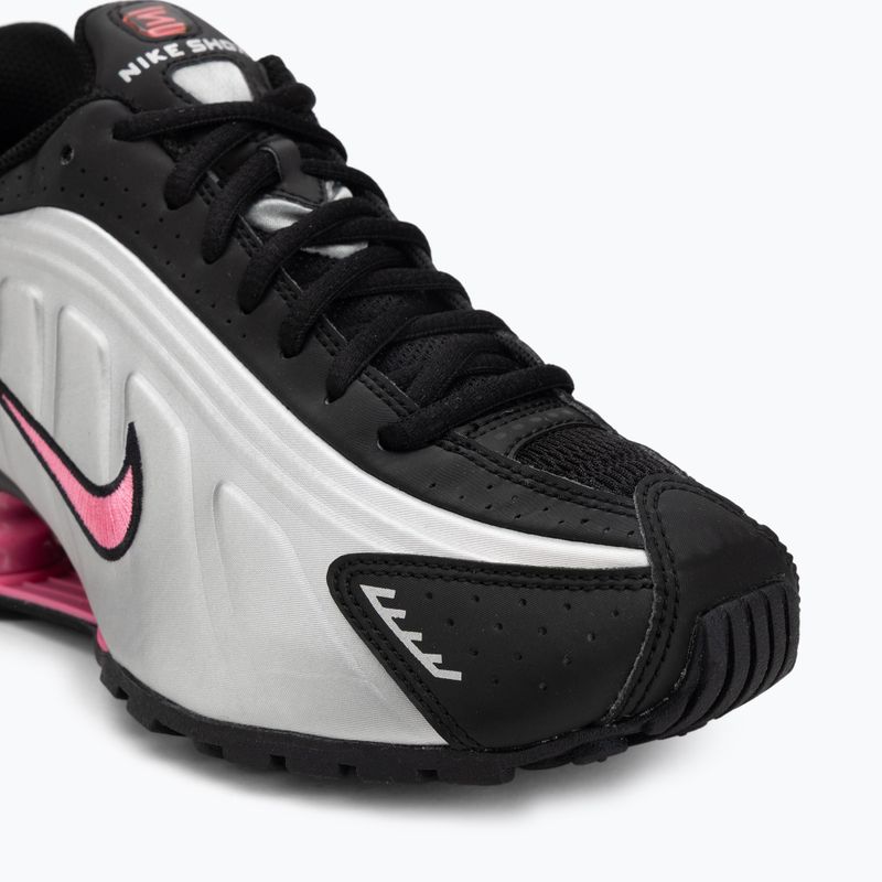 Încălțăminte Nike Shox R4 black/pinksicle/metallic silver 7