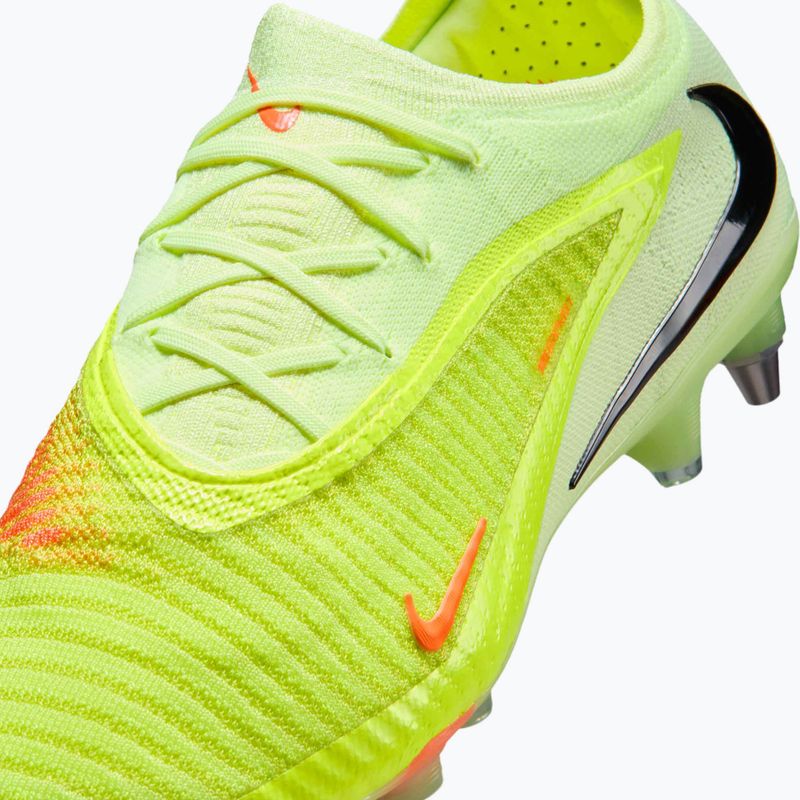 Ghete de fotbal pentru bărbați Nike Phantom 6 Low Elite SG-Pro Hyper Crimson/Limelight/Black 9