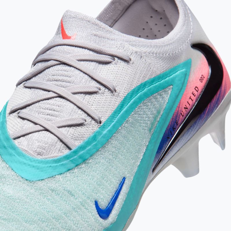 Încălțăminte de fotbal pentru bărbați Nike United Phantom 6 Low Elite FG pistachio frost/hyper orange 8