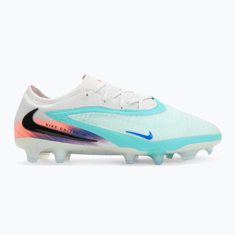 Încălțăminte de fotbal pentru bărbați Nike United Phantom 6 Low Elite FG pistachio frost/hyper orange 2