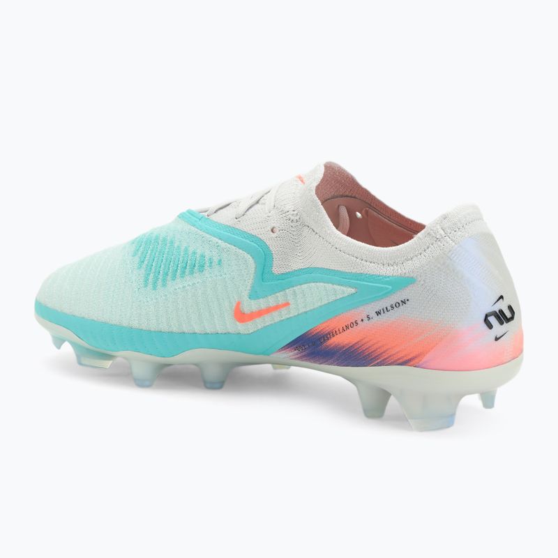 Încălțăminte de fotbal pentru bărbați Nike United Phantom 6 Low Elite FG pistachio frost/hyper orange 3