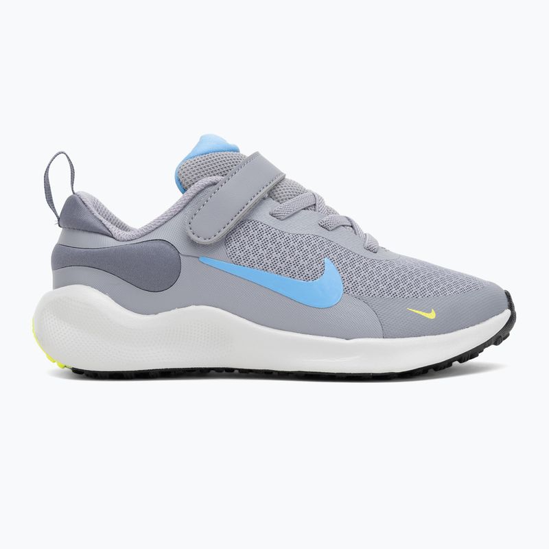 Încălțăminte pentru copii Nike Revolution 7 cement grey/university blue/light carbon 2