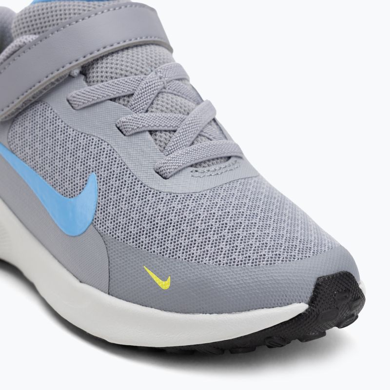 Încălțăminte pentru copii Nike Revolution 7 cement grey/university blue/light carbon 7