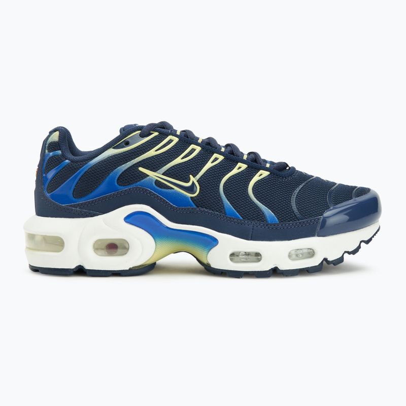 Încălțăminte pentru copii Nike Air Max Plus midnight navy/soft yellow/midnight navy 2