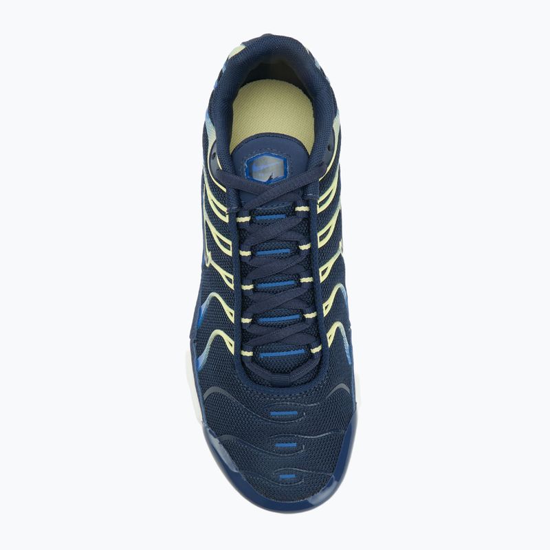 Încălțăminte pentru copii Nike Air Max Plus midnight navy/soft yellow/midnight navy 5