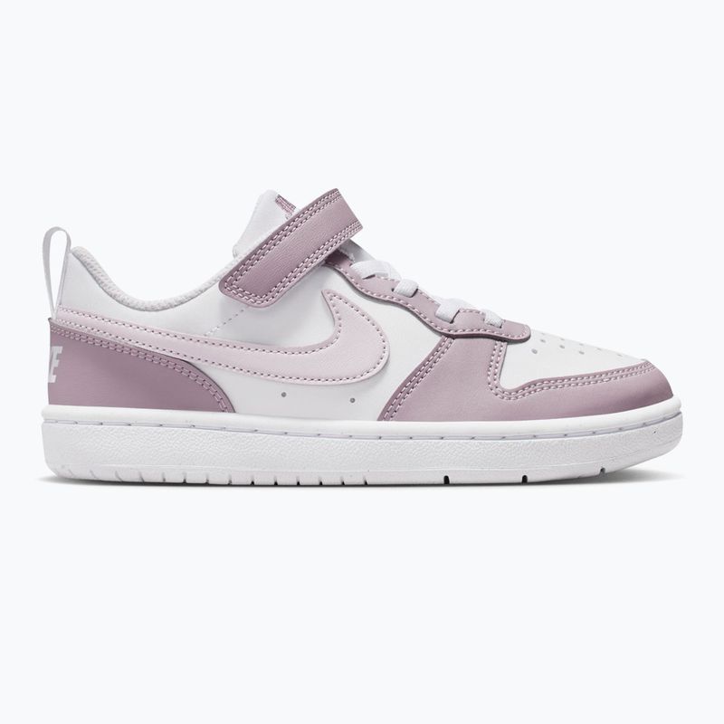 Încălțăminte pentru copii Nike Court Borough Low Recraft white/plum fog/white/venice