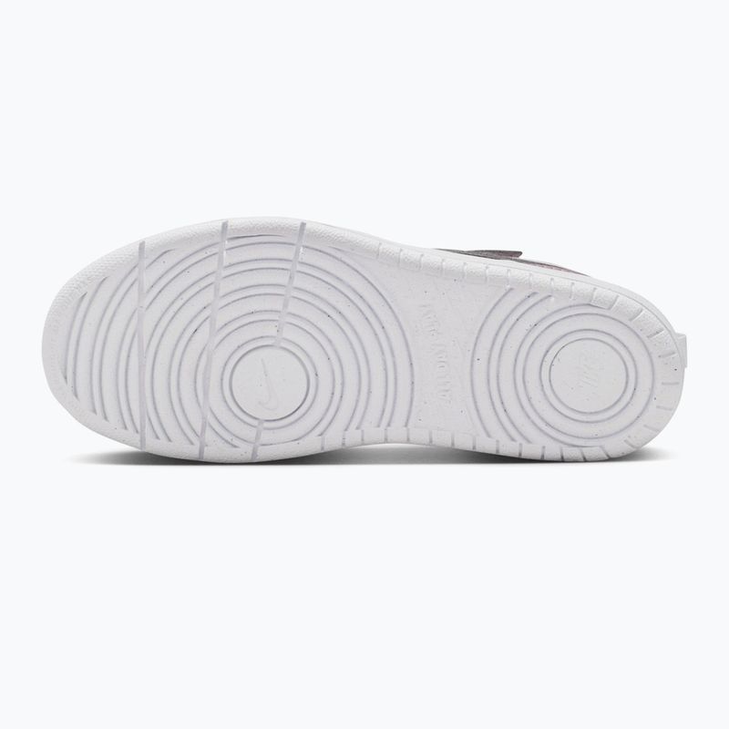 Încălțăminte pentru copii Nike Court Borough Low Recraft white/plum fog/white/venice 3