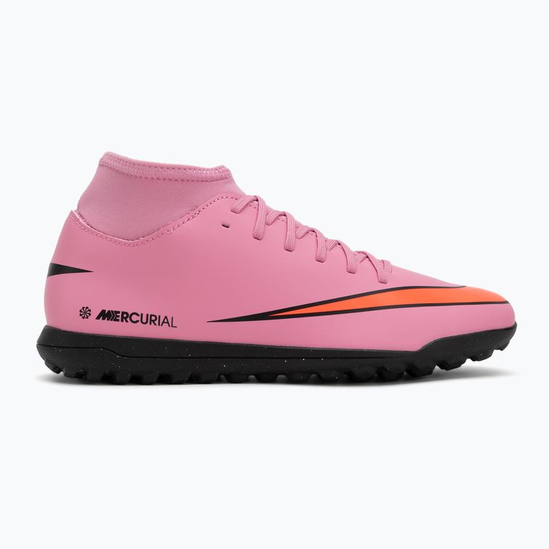Încălțăminte de fotbal pentru bărbați Nike Mercurial Superfly 10 Club TF magic flamingo/black/total crimson 2