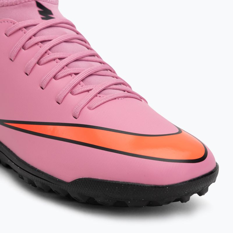 Încălțăminte de fotbal pentru bărbați Nike Mercurial Superfly 10 Club TF magic flamingo/black/total crimson 7