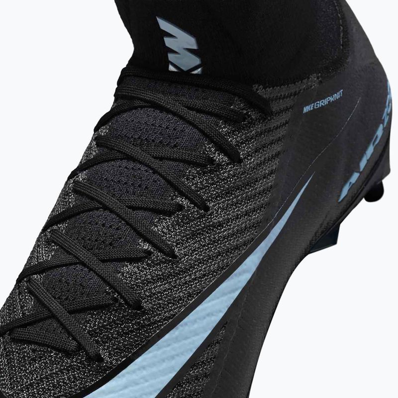 Încălțăminte de fotbal pentru bărbați Nike Mercurial Superfly 10 Elite SG-Pro black/ice blue 9