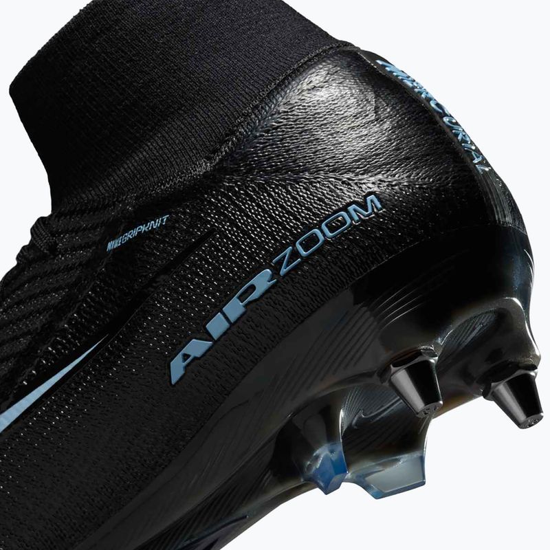 Încălțăminte de fotbal pentru bărbați Nike Mercurial Superfly 10 Elite SG-Pro black/ice blue 11