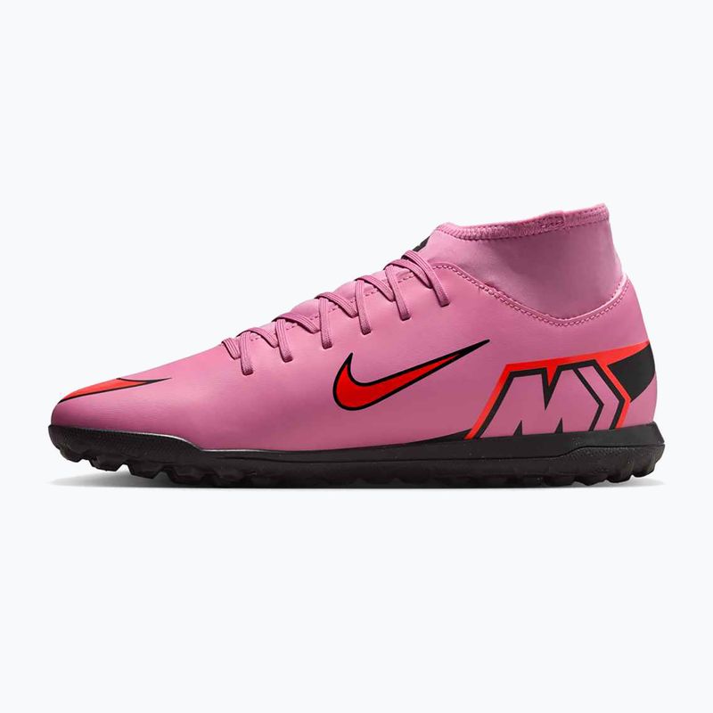Încălțăminte de fotbal pentru bărbați Nike Mercurial Superfly 10 Club TF magic flamingo/black/total crimson 2