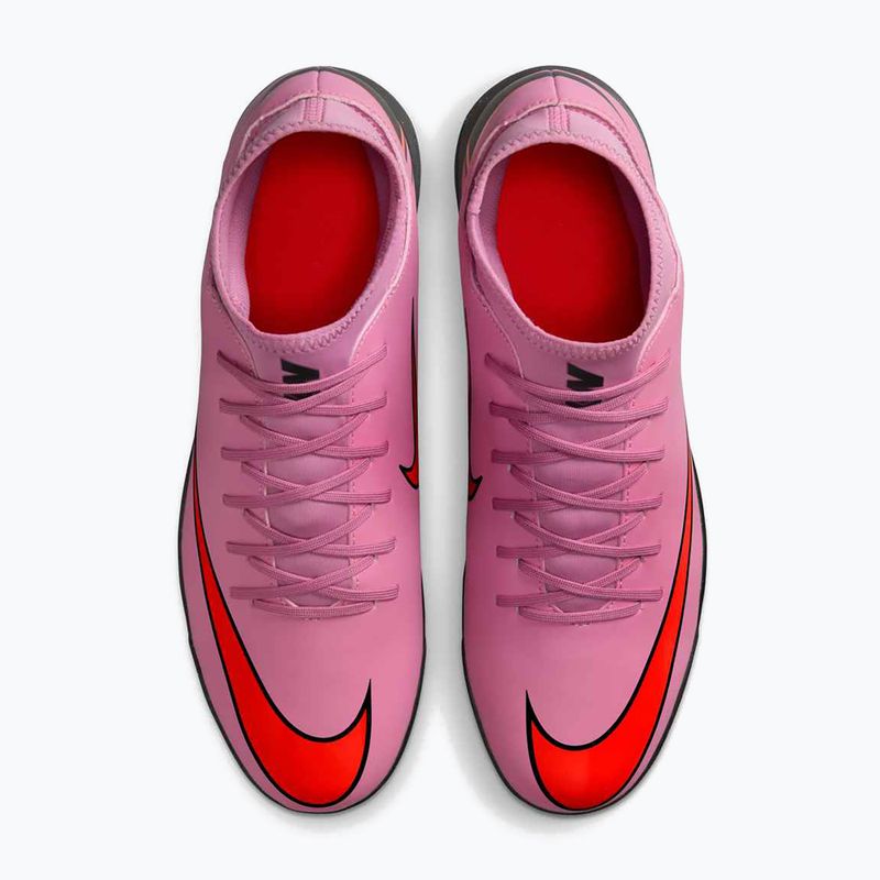 Încălțăminte de fotbal pentru bărbați Nike Mercurial Superfly 10 Club TF magic flamingo/black/total crimson 6