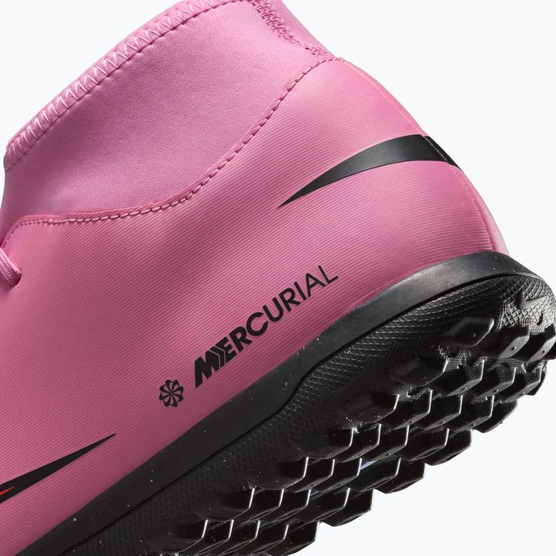 Încălțăminte de fotbal pentru bărbați Nike Mercurial Superfly 10 Club TF magic flamingo/black/total crimson 8