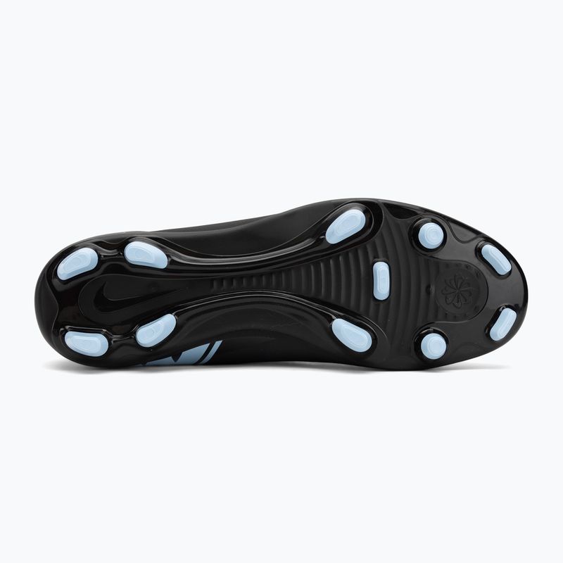Încălțăminte de fotbal pentru bărbați Nike Mercurial Superfly 10 Club FG/MG black/ice blue 4