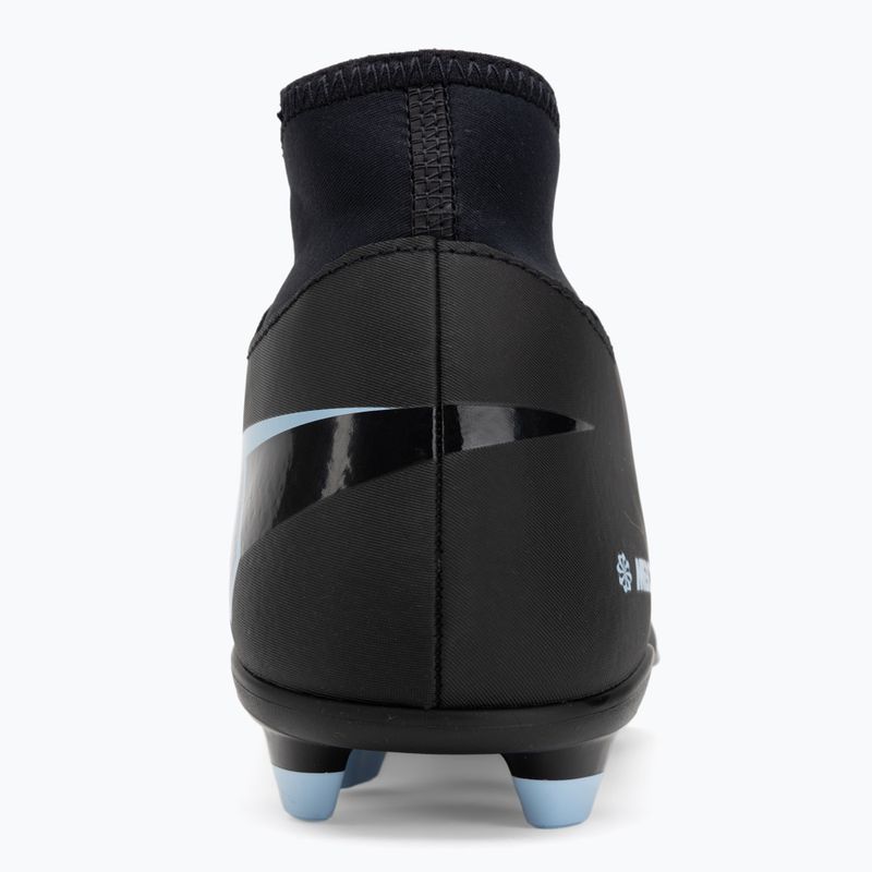 Încălțăminte de fotbal pentru bărbați Nike Mercurial Superfly 10 Club FG/MG black/ice blue 6