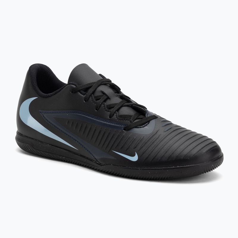 Încălțăminte de fotbal pentru bărbați Nike Phantom 6 Low Club IC black/black